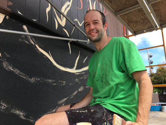 "A Miami-Based Muralist Brings His Unique Style to the Streets of Eureka"